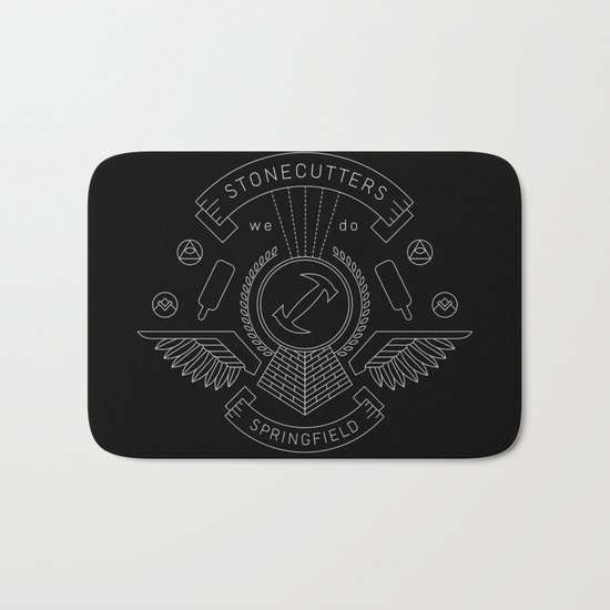 Members Only: Stonecutters Bath Mat