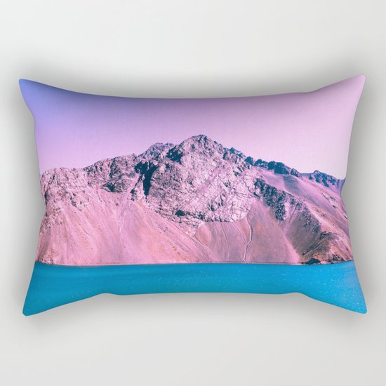 Pastel mountains Rectangular Pillow