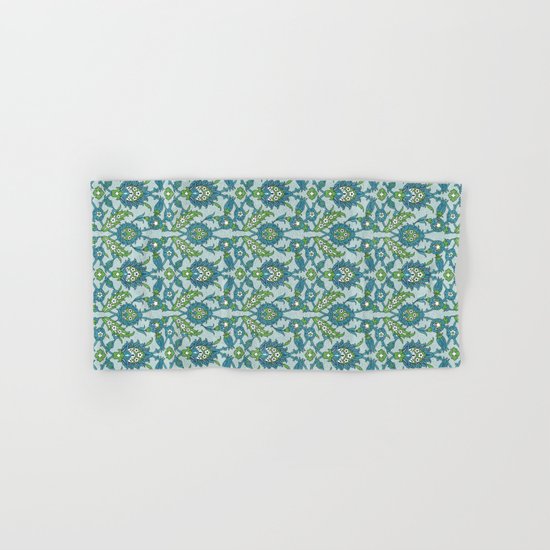 Floral ornament Hand & Bath Towel