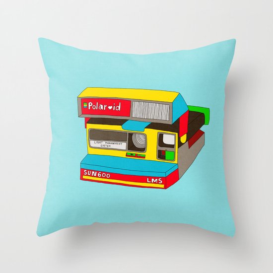 Captures Great Moments (color toy) Throw Pillow