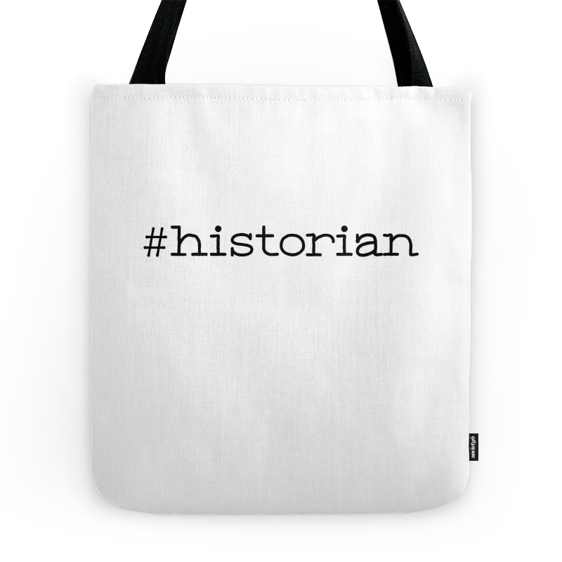Historian Tote Bag by chelsiebowersox