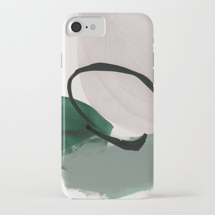 minimalist painting 01 iphone case