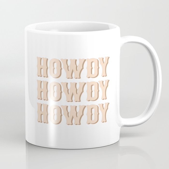 Howdy Western Coffee Mug