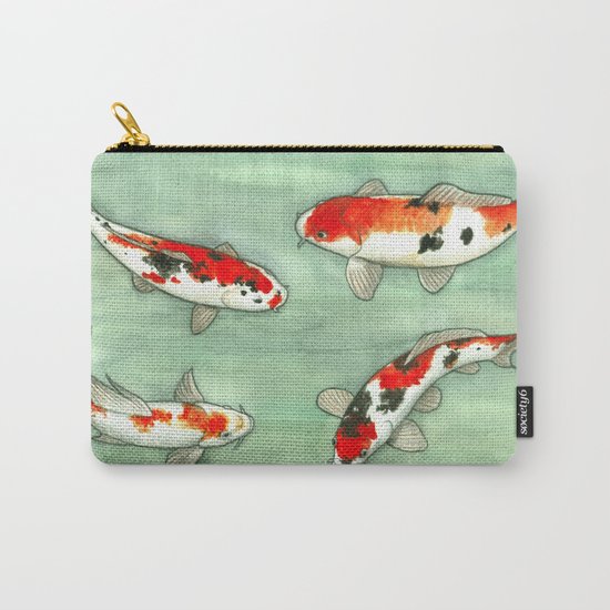 La ronde des carpes koi Carry-All Pouch