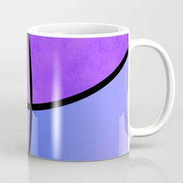 Purple Abstract Collage 2 Mug