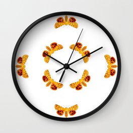Tiger Moth Wall Clock