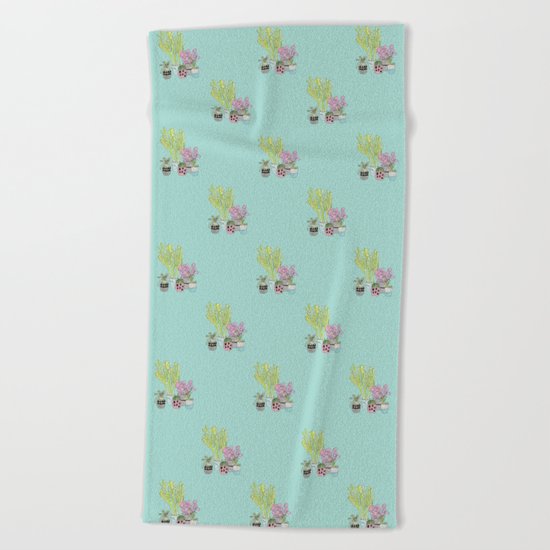 Cactus Beach Towel