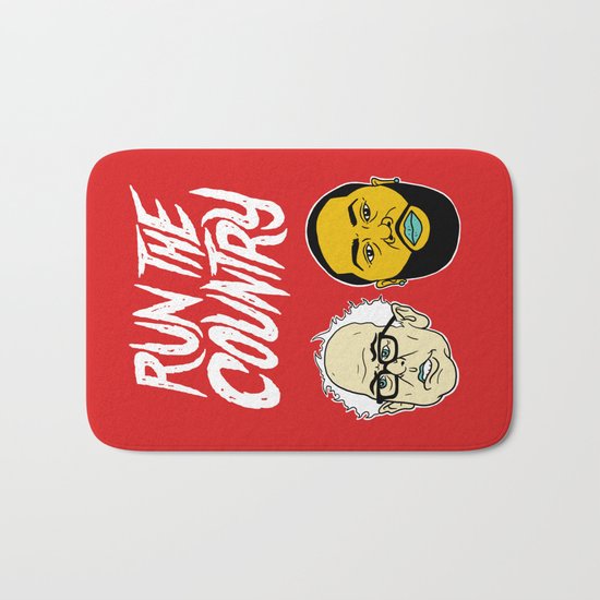 Run The Country Bath Mat