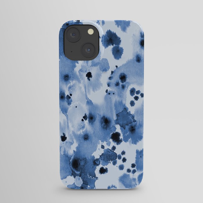 Indigo Splash painterly blue artist summer watercolor cute cell