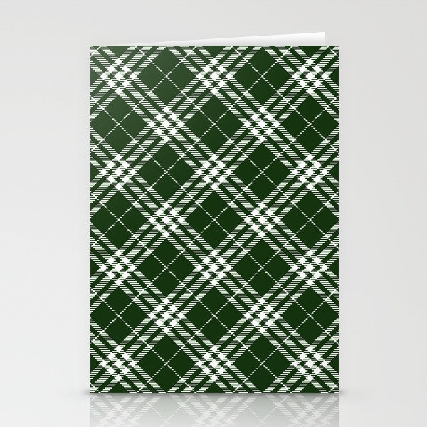 Holiday Plaid 7 Stationery Cards