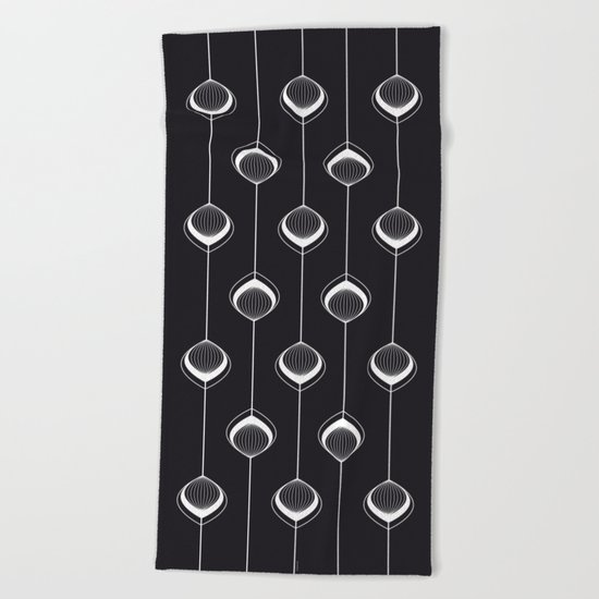 Peacock-Lampions Beach Towel