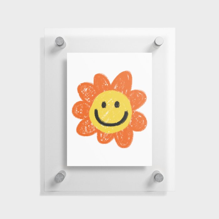 Señor Flower Floating Acrylic Print