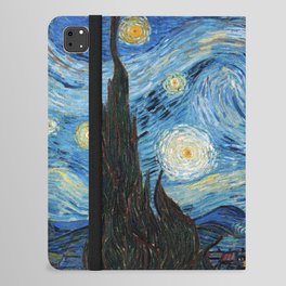 Vincent Van Gogh Starry Night iPad Folio Case