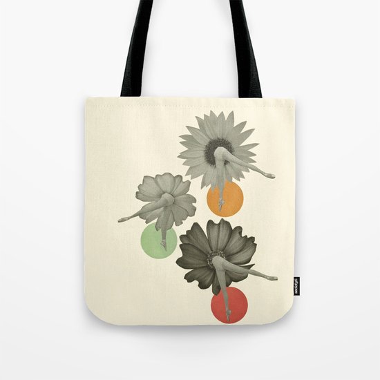 Flower Girls Tote Bag