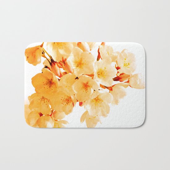 WARM BLOSSOMS Bath Mat