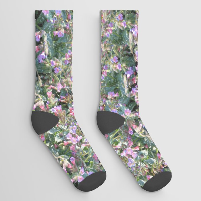 SPRING WILDFLOWERS Socks