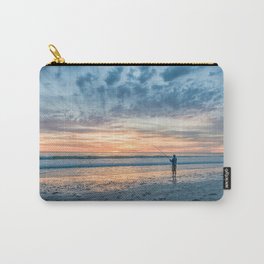 Gone Sunset Beach Fishing Carry-All Pouch