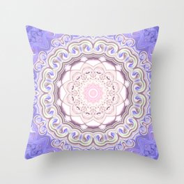 Star Flower of Symmetry 676 Throw Pillow