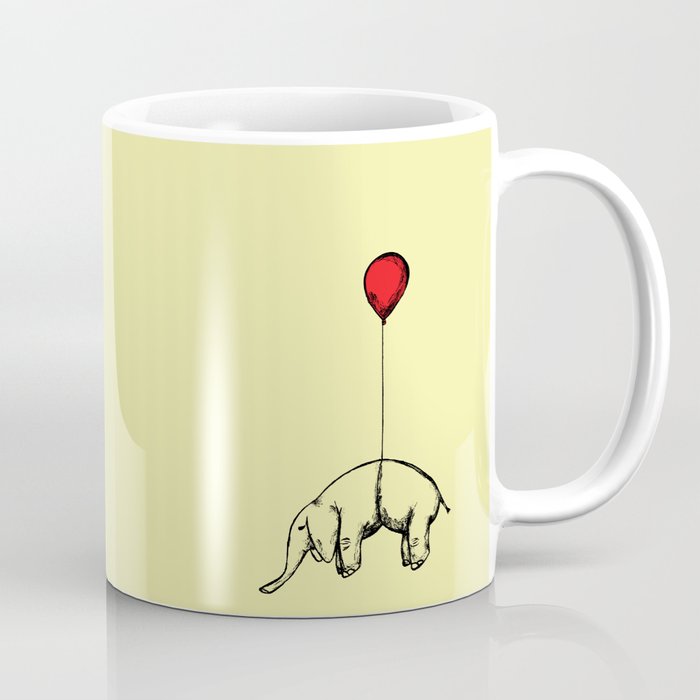 Red Elephant Coffee Mug
