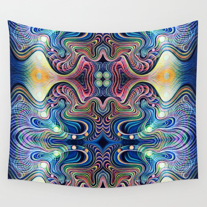 4D Days and 4D Nights  Wall Tapestry