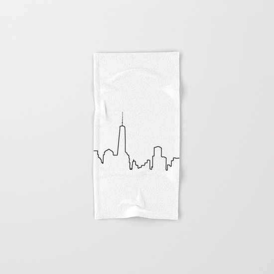 New York Life Line Hand & Bath Towel