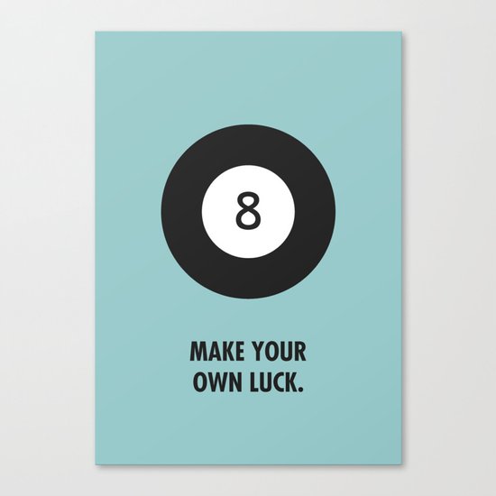 Luck. Canvas Print