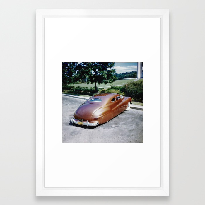 Jack Stewart 41 Coupe Framed Art Print By Customcarchronicle Society6