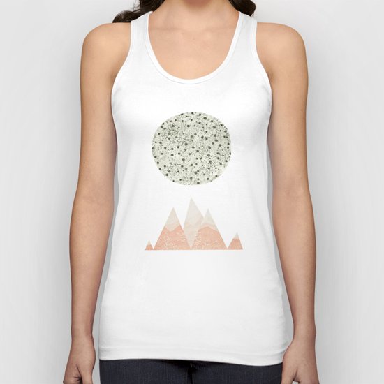 the Moon Unisex Tank Top