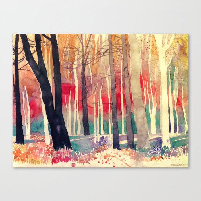 Woods Canvas Print