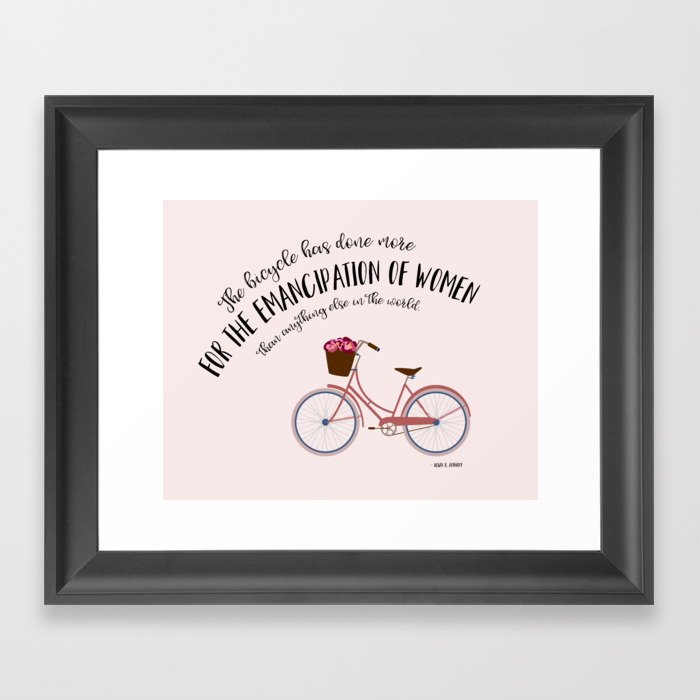 The Bicycle Framed Art Print