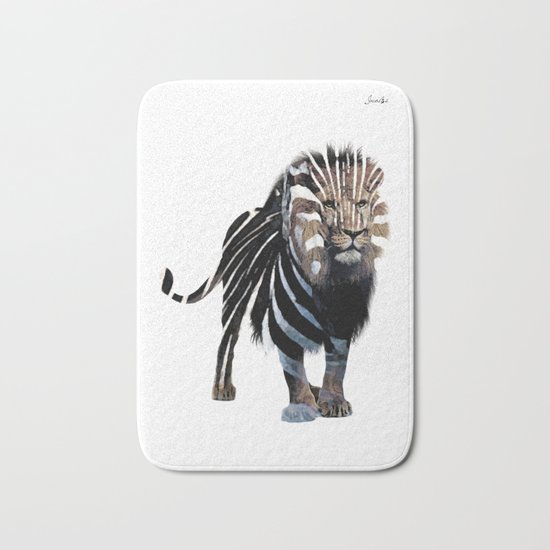 Lion spy II mission logo noir urban fashion culture Jacob's 1968 Paris Agency Bath Mat