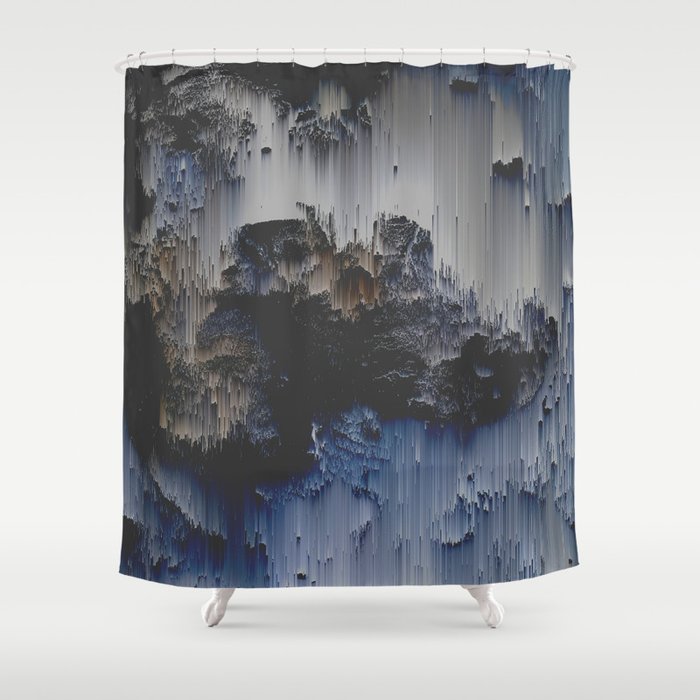 Fossilized Shower Curtain