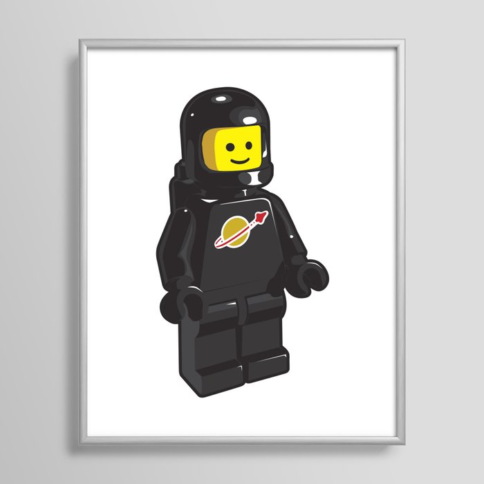 Lego black spaceman outlet