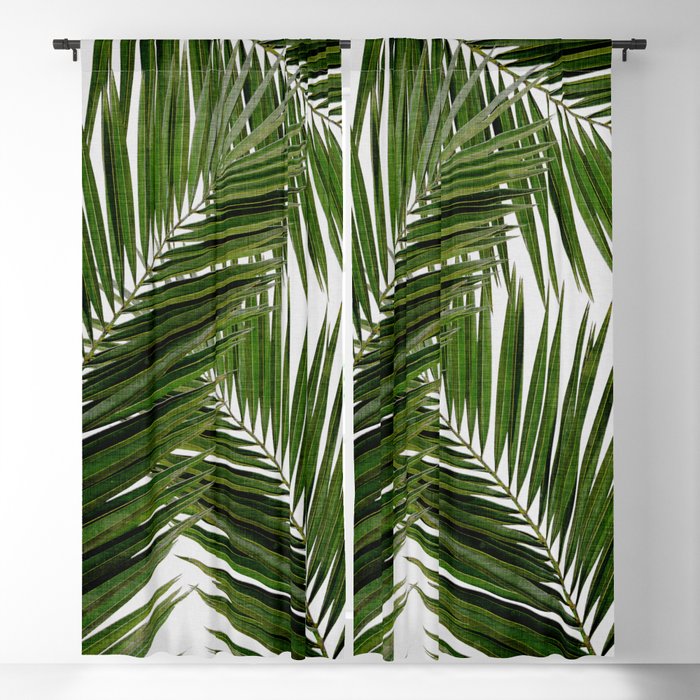 Palm Leaf III Blackout Curtain by Orara Studio | Society6
