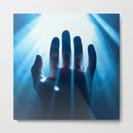 The Hand Of God 2021 Metal Print | Hdr, Hope, Light, Inspirational, Christ, Creativity, Jesusart, Film, Church, Lightofgod 