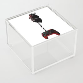 Heart connection to the console game Acrylic Box