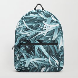 Teal infrared grass Backpack