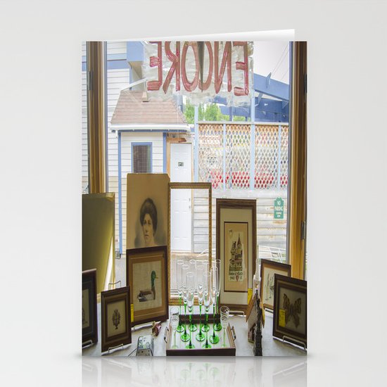 Store window Stationery Cards