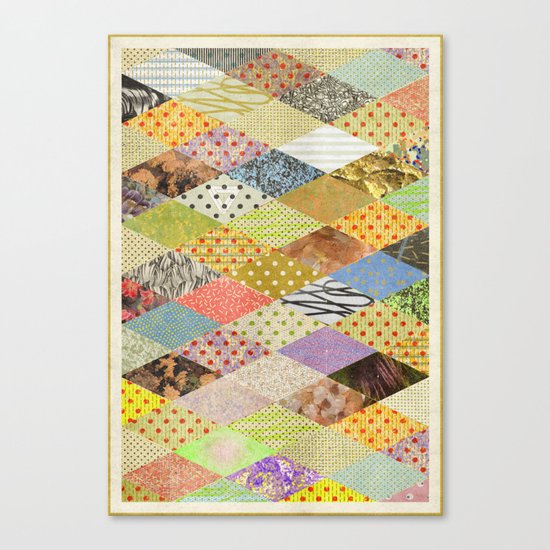 RHOMB SOUP / PATTERN SERIES 002 Canvas Print