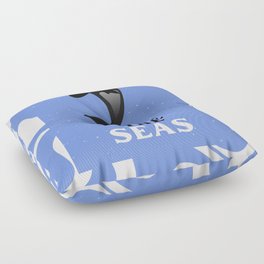 World Oceans Day - Save the seas Floor Pillow
