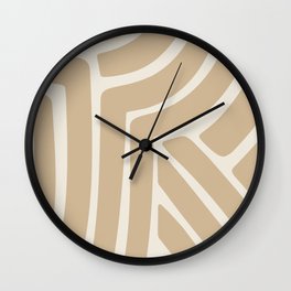 Abstract Stripes LXXXIII Wall Clock