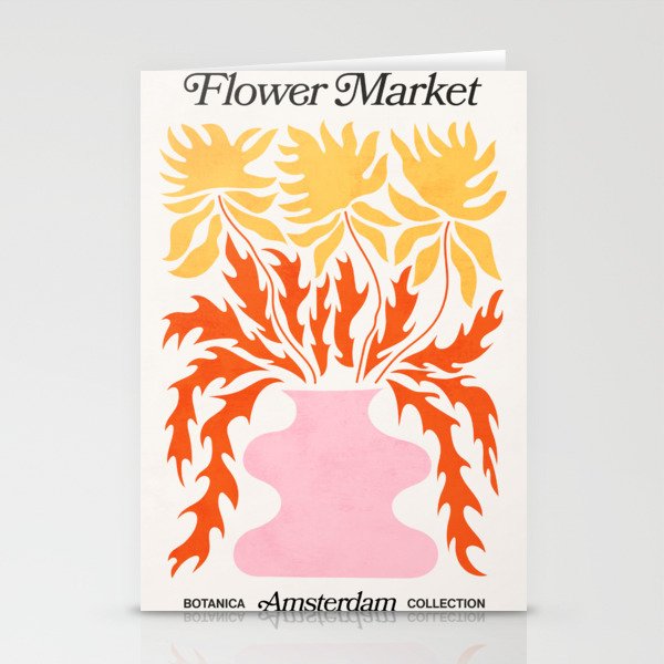 Amsterdam: Flower Market 03 | Botanica Edition Stationery Cards