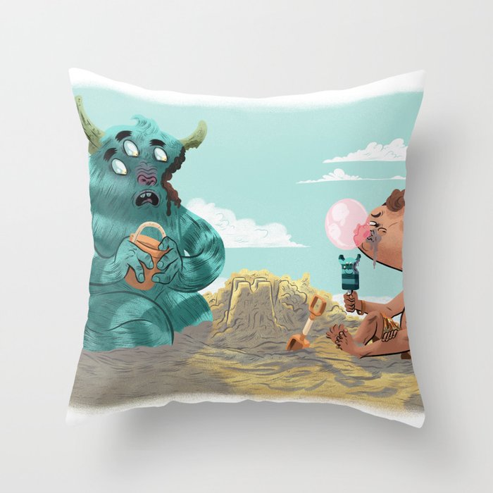 Death of the Imagination Throw Pillow