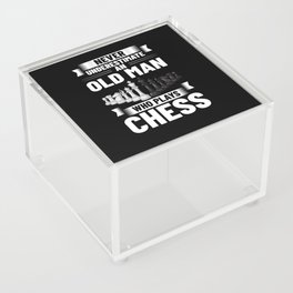 Chess Board Player Opening Game Beginner Acrylic Box