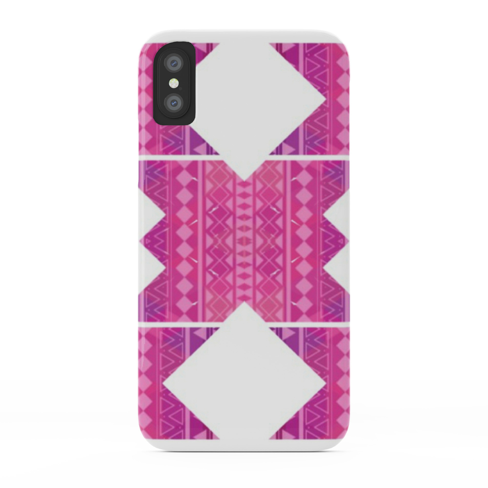 Pink Aztec Phone Case by sarachapin