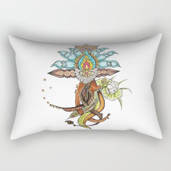 20000 Lieues Rectangular Pillow