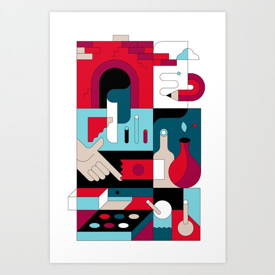 Art Studio Art Print