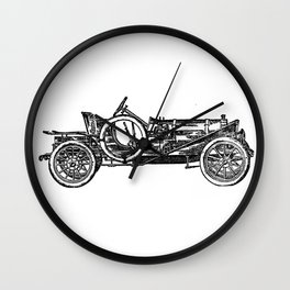 Old car 3 Wall Clock