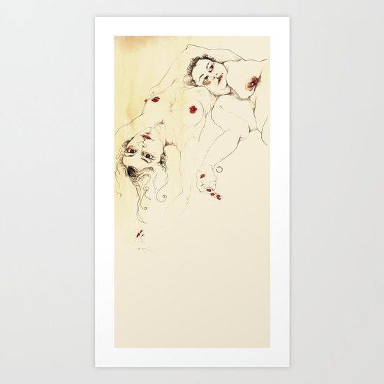 desnudas Art Print