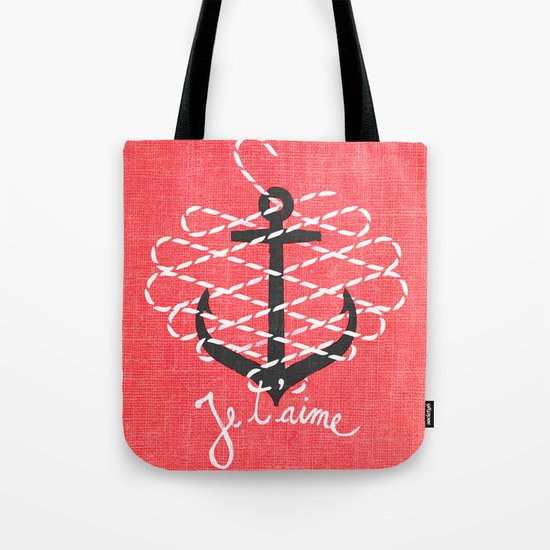 Je t'aime Tote Bag